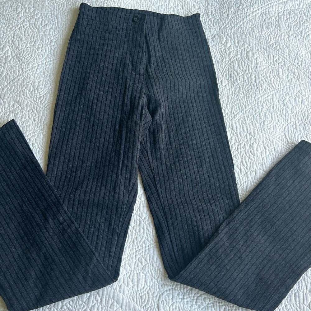 Vintage high, waisted flare pants size extra small